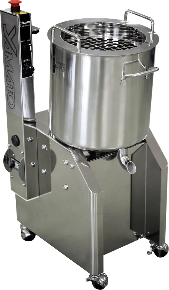 Yamato Richsoup stock straining machine